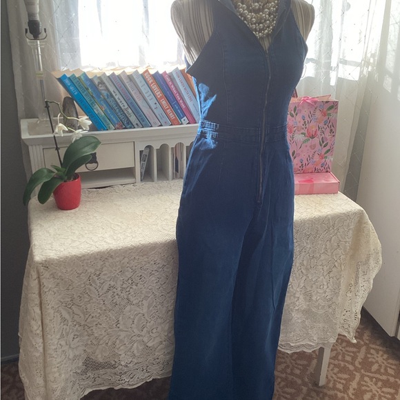 NEWT Women's Denim Jumpsuit size M - Picture 3 of 16